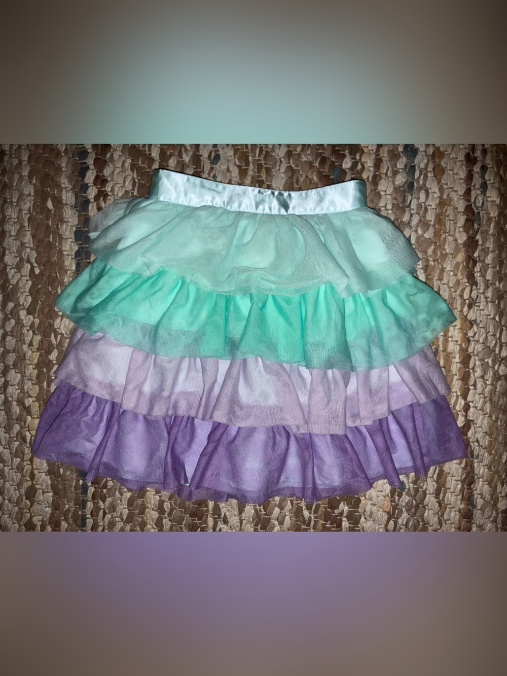Janie and Jack Mint Green Girls Skirt